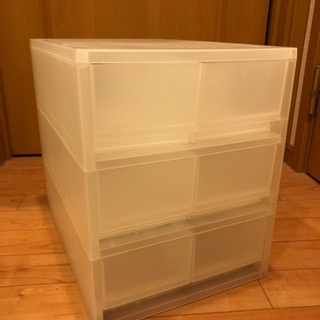 無印良品_ポリプロピレン引き出し収納の画像