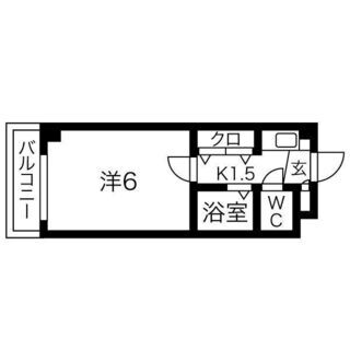 【敷金・礼金・ゼロゼロ物件】バストイレ別　駅近鶴橋駅徒歩２分【仲...