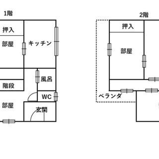 【入居済み】【早割・3カ月家賃半額】 23区内の戸建　約100㎡...
