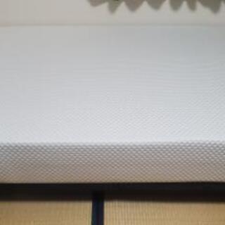 テンピュール　セミダブル　ゼロジーフォールダブルベッドの画像
