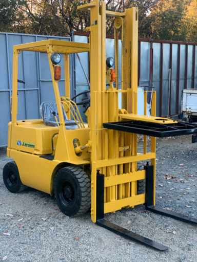 三菱フォークリフト　FG10 実働品　整備済　再塗装　下取可能