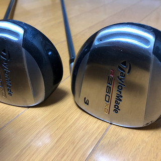 テーラーメイド  フェアウェイウッドR360XD 3Wと5W