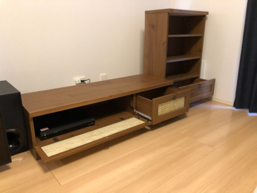 テレビボード＆棚セット　オーディオボード＆棚セット