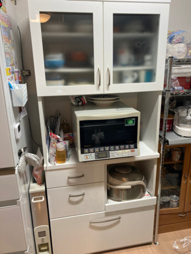 【決まりました】ニトリ製　食器棚　元値35000