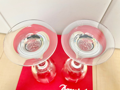 希少 未使用 Baccarat バカラ トランキュリティ ワイングラス ペア