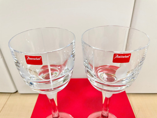 希少 未使用 Baccarat バカラ トランキュリティ ワイングラス ペア