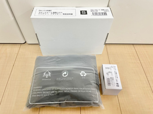 美品 スピードヒート 温熱ベスト プライムダイレクト Sサイズ