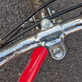 🌈【美品】へんしんバイク S Henshin bike 赤の画像