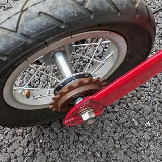 🌈【美品】へんしんバイク S Henshin bike 赤の画像