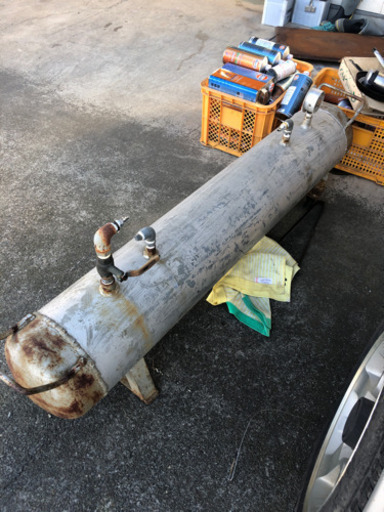 コンプレッサー　サブタンク