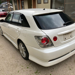 アルテッツァ　ジータ　6MT 電動サンルーフ！！機関良好　車検渡し可能！自走可能　スタッドレス付き。の画像