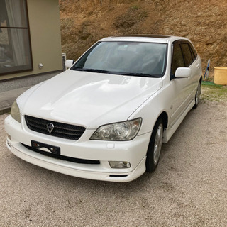 アルテッツァ　ジータ　6MT 電動サンルーフ！！機関良好　車検渡し可能！自走可能　スタッドレス付き。の画像