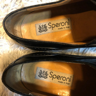 Speroni 9 イタリア製ストレートチップの画像