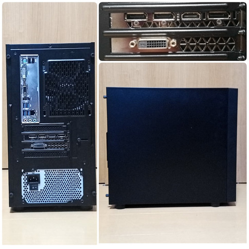 極美品 爆速ゲーミング Ryzen GTX1070 メモリ16G SSD240G Windows10 0112