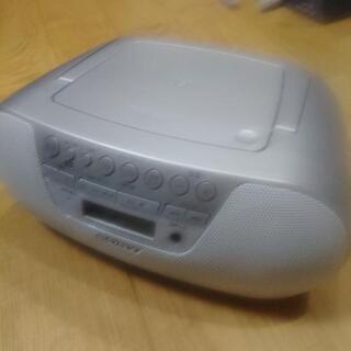CDプレーヤー　ラジオ付き