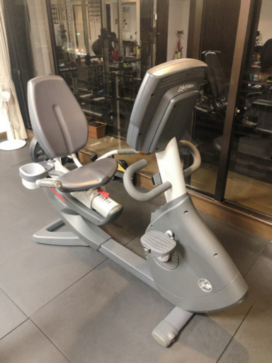 LifeFitnessエアロマグネティックバイク 液晶メーター 心拍・体力測定