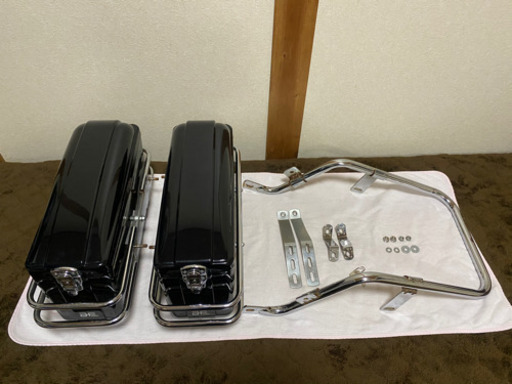 旭風防　パニアケース　チャンピオンバッグ　サイドケース　左右セット　美品　送料無料