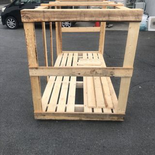 輸入パレット梱包用あげます。の画像