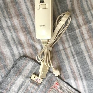 「引き渡し予定決まりました」東芝　電気毛布（敷毛）の画像