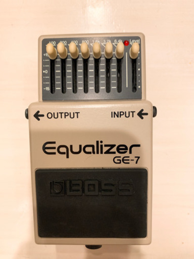 BOSS GE-7 (Equalizer) グラフィックイコライザー