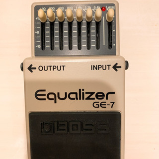 BOSS GE-7 (Equalizer) グラフィックイコライザーの画像