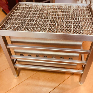 一人バーベキュー　キャンプ　アウトドア