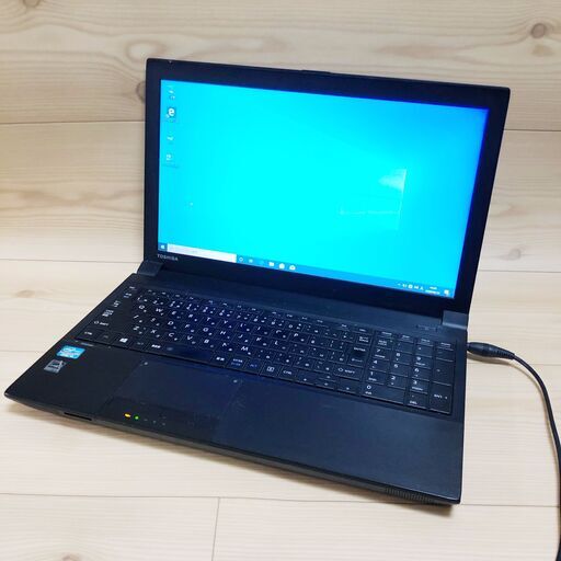 ノートPC 中古動作良品 15.6型 東芝 B553/J 第3世代Core i3 4GB 320G DVD-ROM Windows10 テンキー付 LibreOffice