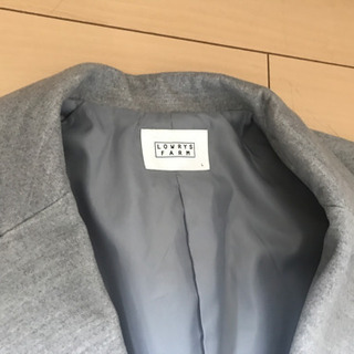 ローリーズファーム　コート　グレーLの画像