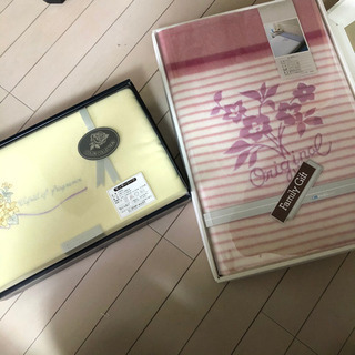 敷き毛布　２点　未使用保管品