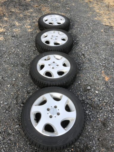 ブリジストンスタッドレス　タイヤホイールセット　165-65r-15