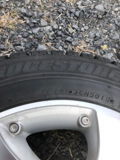 ブリジストンスタッドレス　タイヤホイールセット　165-65r-15
