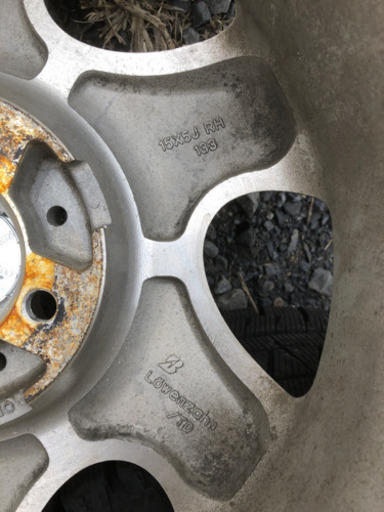 ブリジストンスタッドレス　タイヤホイールセット　165-65r-15