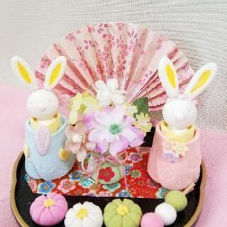 かわいいお雛様(軽量粘土ハンドメイド）