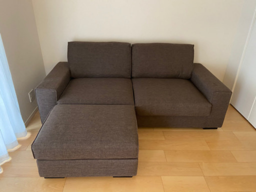 ノーチェ  ソファ　オットマン付き