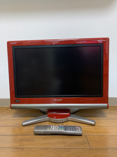 美品！SHARP AQUOSテレビ　20V型　2007年製　リモコン付き！