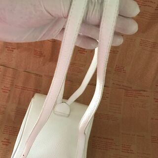 世界に一つ・キッズ用ミニリュック　ホワイトの画像