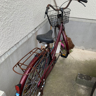 取引き中　自転車　ママチャリ