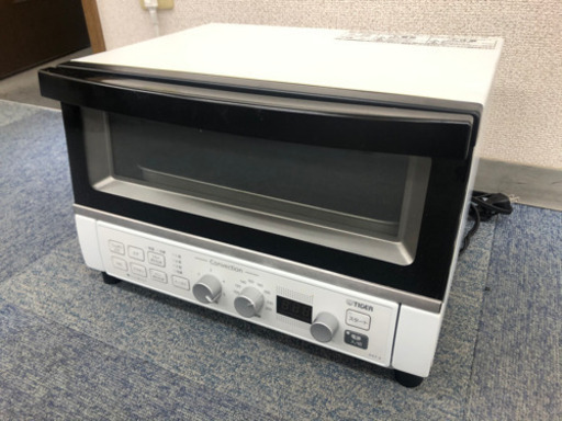 美品■タイガー　2019年製　コンベンションオーブン\u0026トースター　ホワイト　動作確認済み