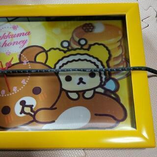 【ジャンク】リラックマ★壁掛け時計★コリラックマ★ホットケーキ★飾るだけでも可愛いです★他にもリラックマ色々と出品中の画像