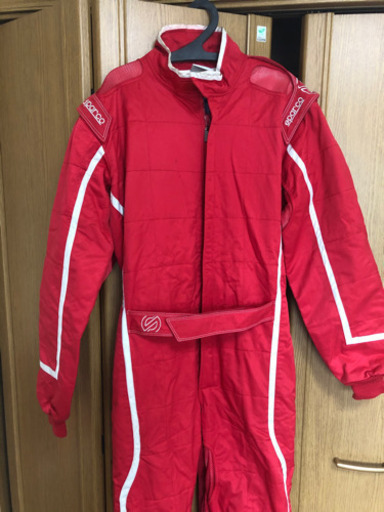 中古・引き取り可能な方限定】Arai アライ GP-5WP四輪用 フルフェイスヘルメット LLサイズ 61-62 ホワイト ラリー カート レース サーキット 競技用 自動車 その他付属　 SparcoレーシングスーツXL・ブーツsize 11・グローブsize 11
