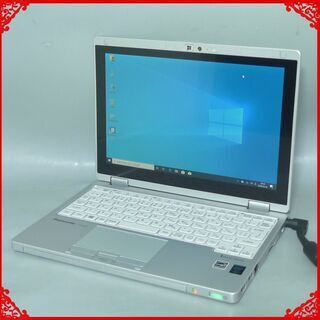 送料無料 中古 ノートパソコン 10.1型 Panasonic CF-RZ4DDACS CoreM 4GB SSD-128GB 無線LAN Windows10 LibreOfficeの画像