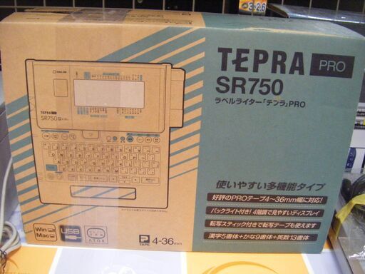 キングジム　テプラ　SR750　中古品