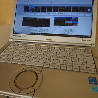 完売御礼【稼働時間わずか1240H　爆速！　外付けWebカメラ付属】レッツノート　CF-NX3(i5-4310U)　メモリ8GB　！！120GB SSD！！　WiFi、Bluetooth、最新Windows10 Pro、Office365