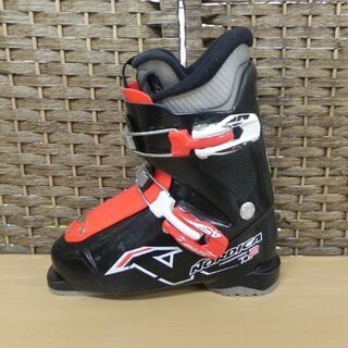 ノルディカ 21.5㎝ ジュニア用スキーブーツ 黒×赤   FIREARROW team2 スキー靴 札幌市 白石区 東札幌の画像