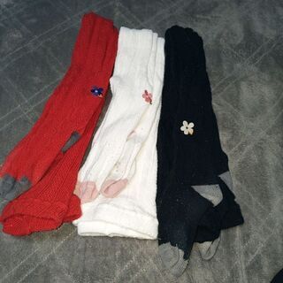 無料　ブランドタイツ3足セットの画像