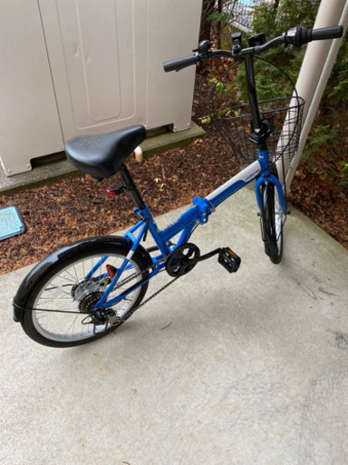 折りたたみ自転車　ギア付き　走行1km未満