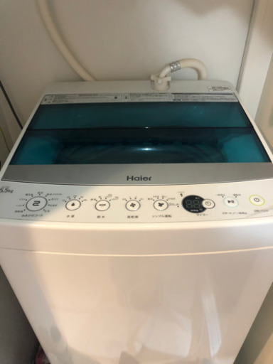 【美品】全自動洗濯機_ハイアール 5.5kg
