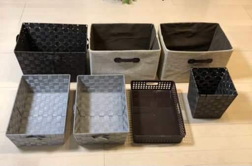 【美品】収納BOX ＆ 突っ張り棒セット