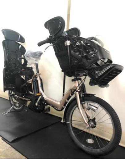 関東全域送料無料　保証付き　ブリヂストン アンジェリーノ　20インチ 3人乗り 8.9ah 人気　電動自転車