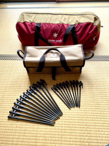 【終了】スノーピーク アメニティドームM ソリッドステーク付き